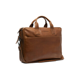Chesterfield Chesterfield Frazer 15" laptop business-tas cognac