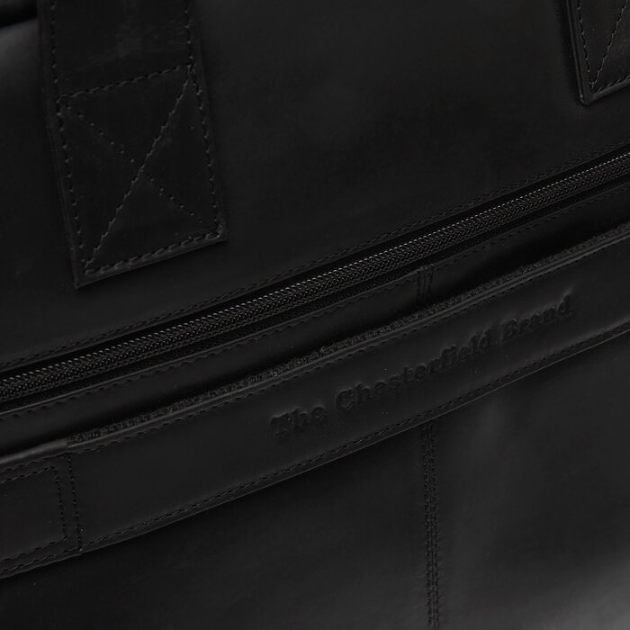 Chesterfield Chesterfield Frazer 15" laptop business-tas zwart
