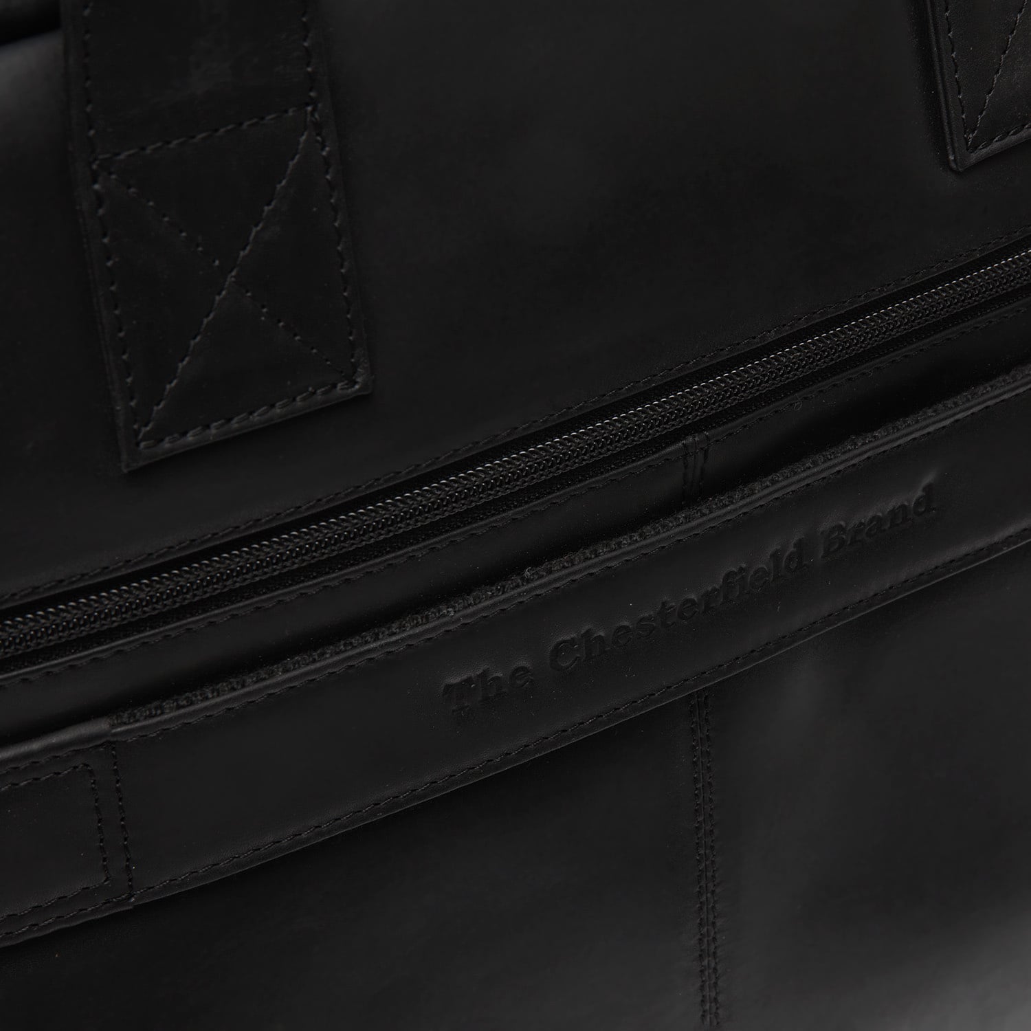 Chesterfield Chesterfield Frazer 15" laptop business-tas zwart