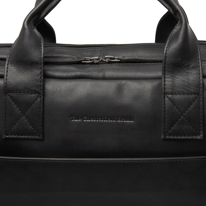 Chesterfield Chesterfield Frazer 15" laptop business-tas zwart