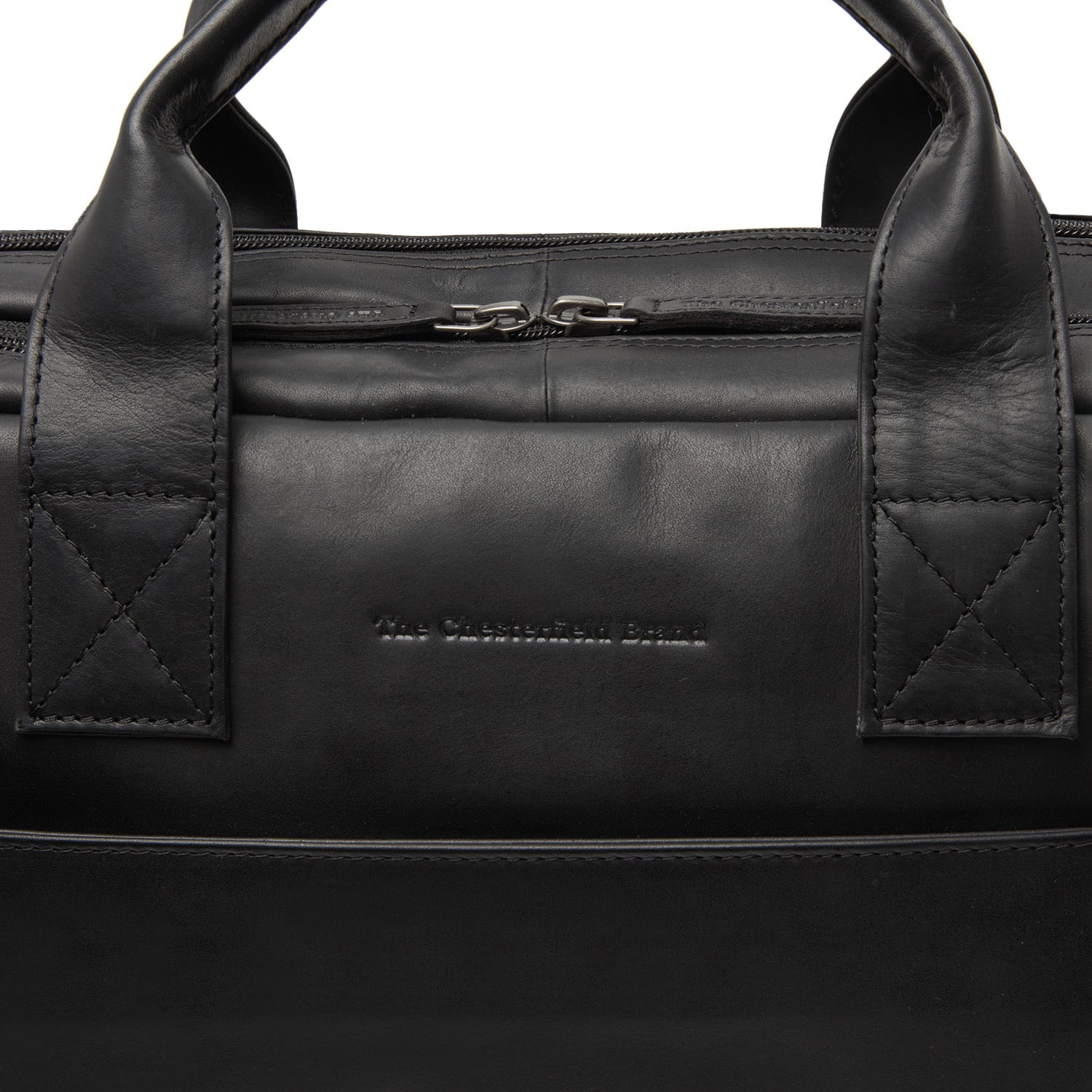 Chesterfield Chesterfield Frazer 15" laptop business-tas zwart