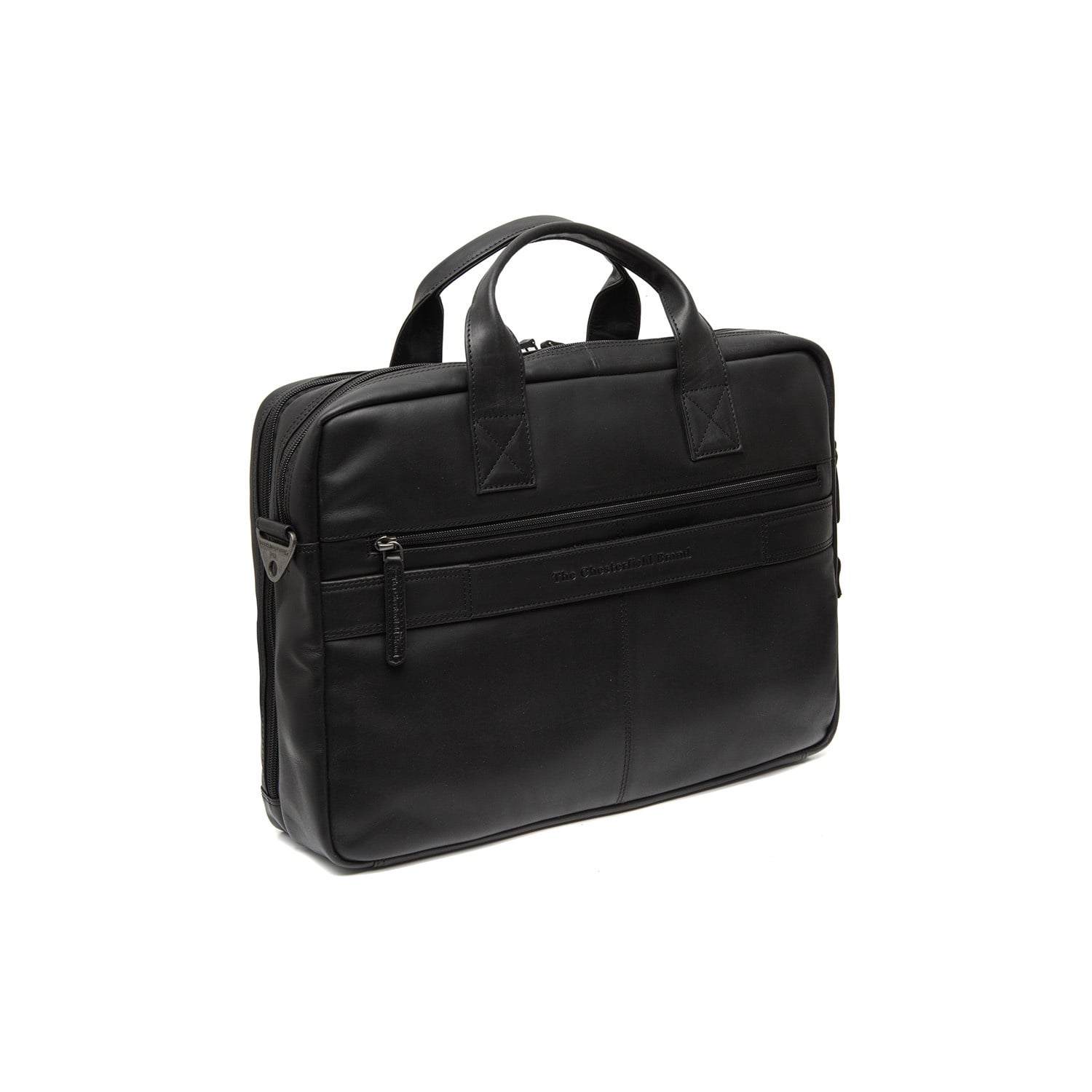 Chesterfield Chesterfield Frazer 15" laptop business-tas zwart