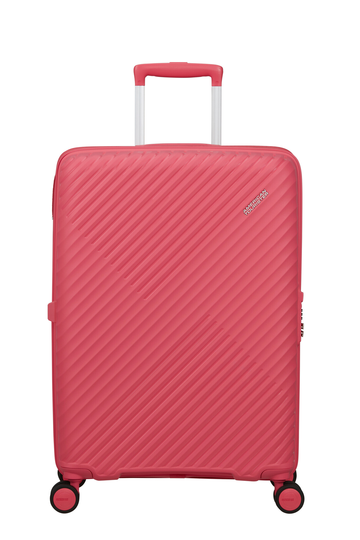 American Tourister Diablast reiskoffer spinner 68cm pink glitch