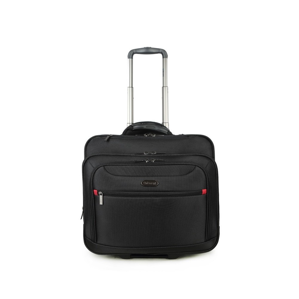 Decent Decent B-Lyon 15.6" laptop-business trolley zwart