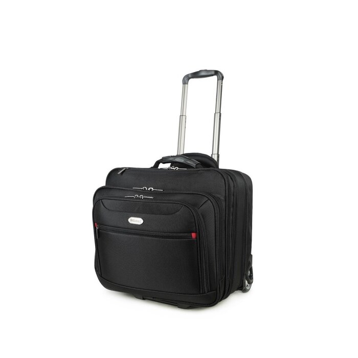 Decent Decent B-Lyon 15.6" laptop-business trolley zwart