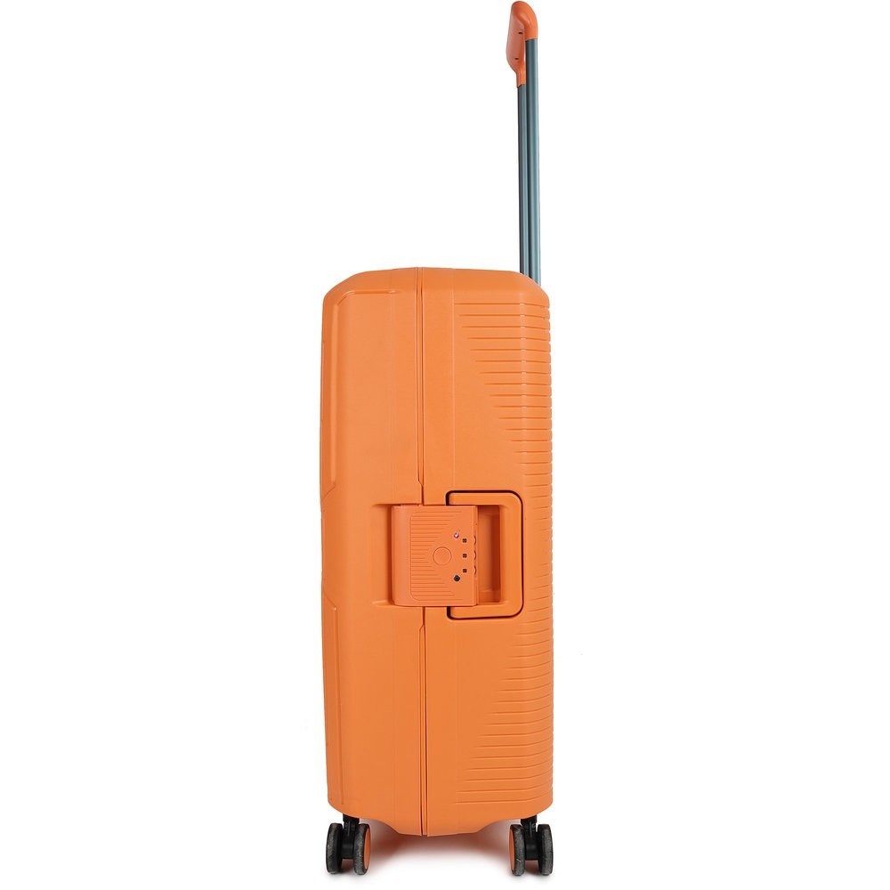 Decent Decent Smart 67cm-73L 4-wiel reiskoffer oranje