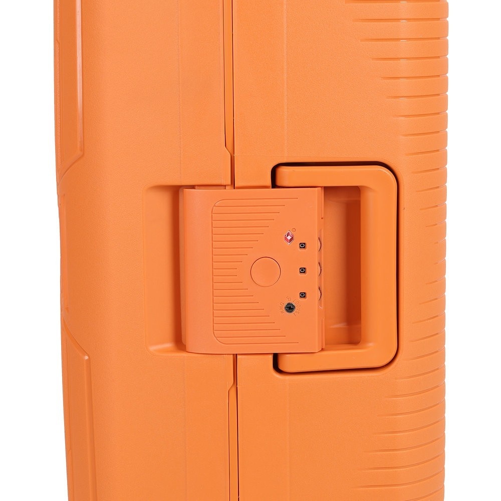 Decent Decent Smart 67cm-73L 4-wiel reiskoffer oranje