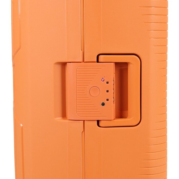 Decent Decent Smart 77cm-120L 4-wiel reiskoffer oranje