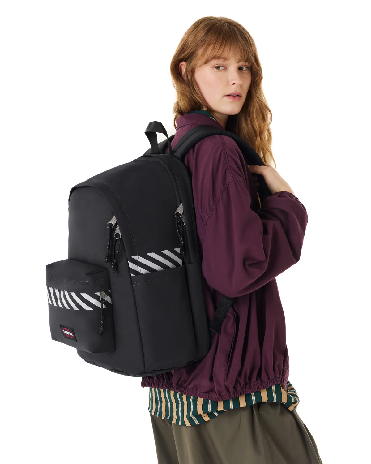 Eastpak Eastpak Day Office27L- 16" laptop-rugtas refleks stripe black