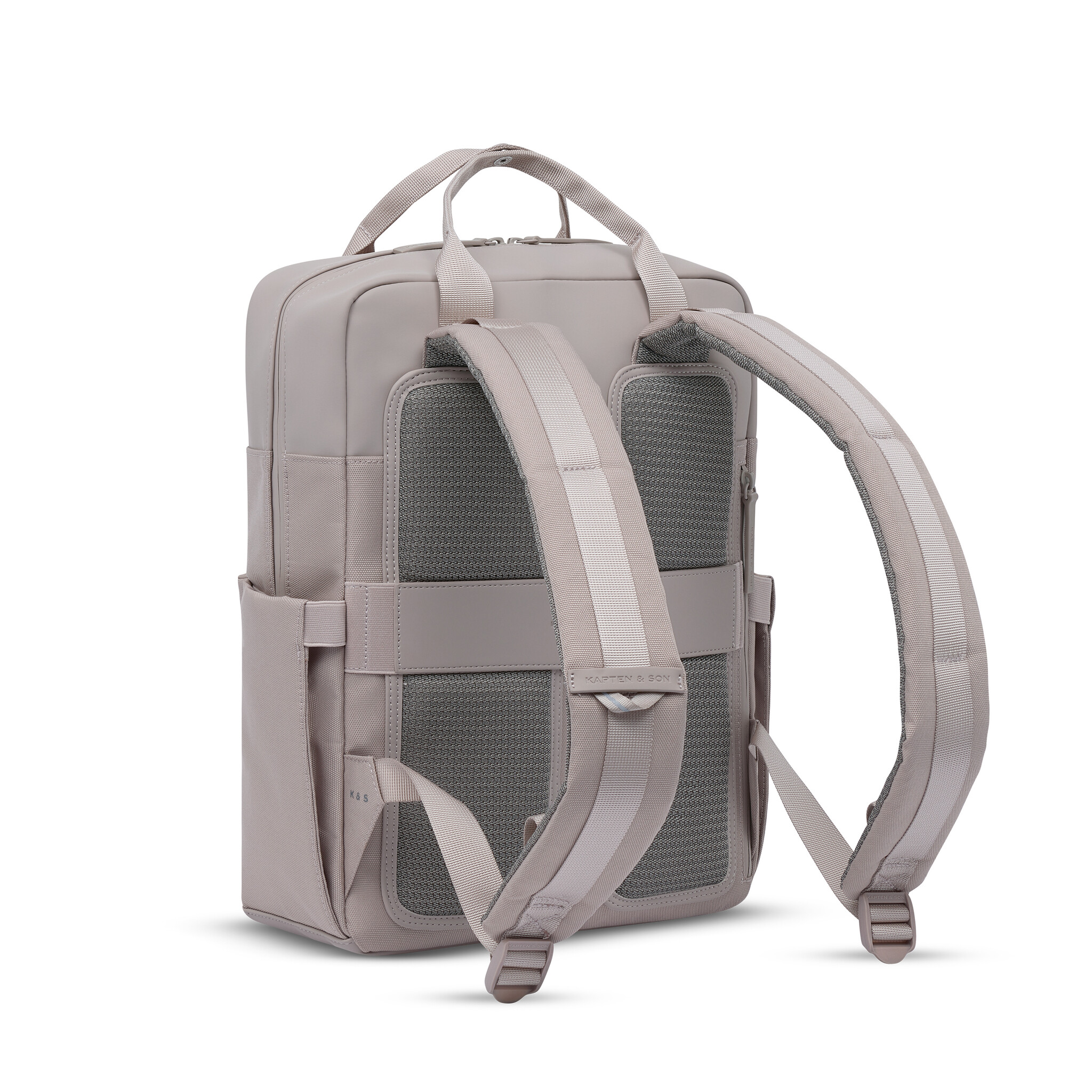 Kapten & Son Kapten&Son Bergen Pro 15" laptop-rugtas muted rose