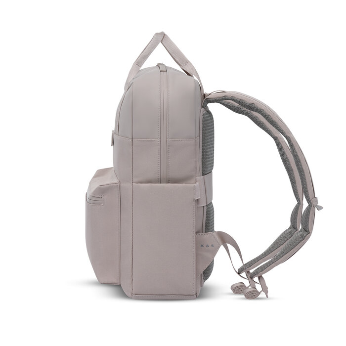Kapten & Son Kapten&Son Bergen Pro 15" laptop-rugtas muted rose
