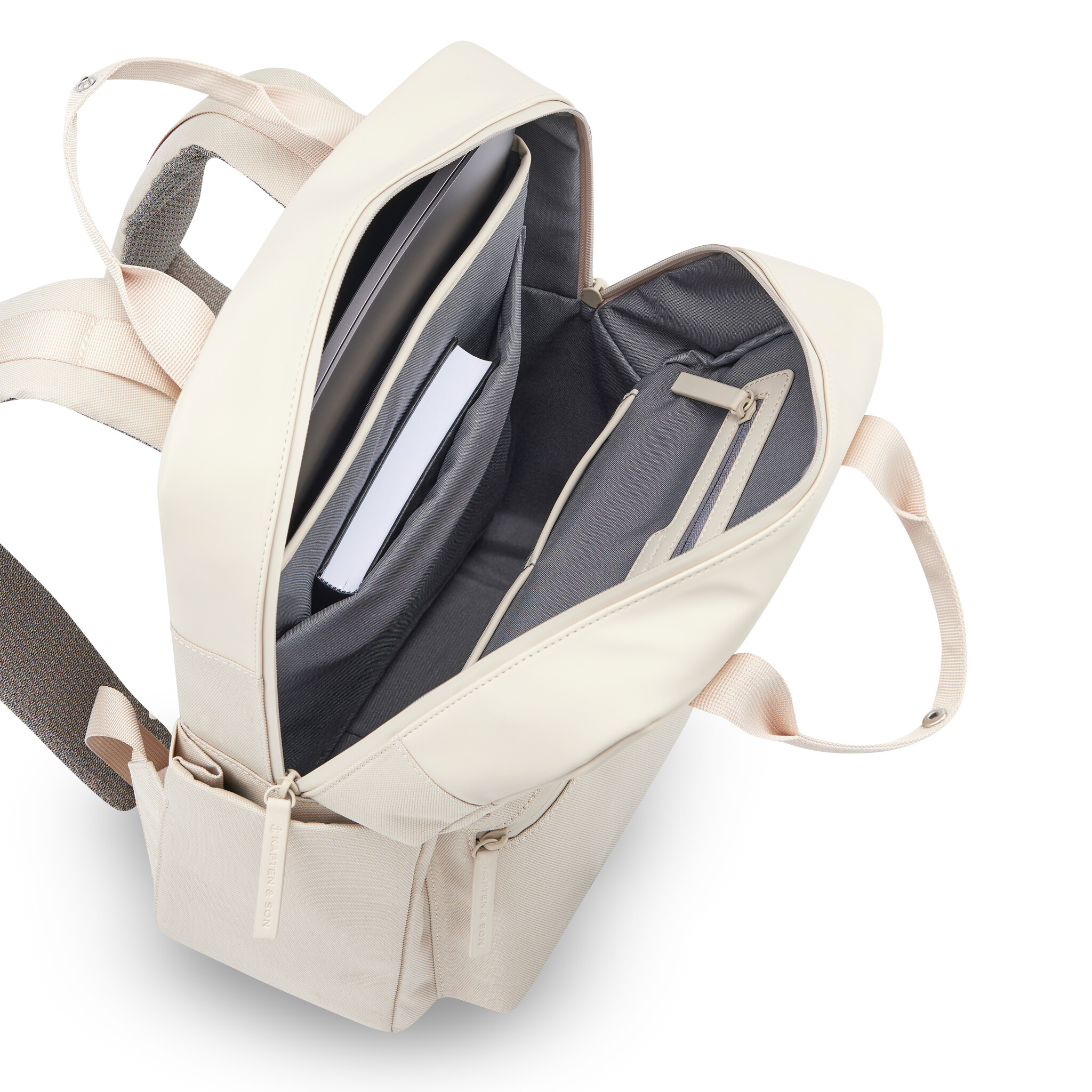 Kapten & Son Kapten&Son Bergen Pro 15" laptop-rugtas sandstone