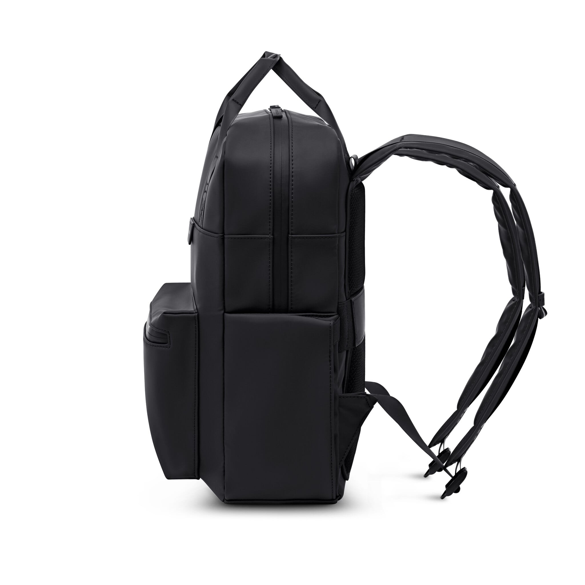Kapten & Son Kapten&Son Bergen Pro Sleek Full PU 15" laptop-rugtas all black