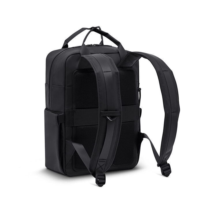 Kapten & Son Kapten&Son Bergen Pro Sleek Full PU 15" laptop-rugtas all black