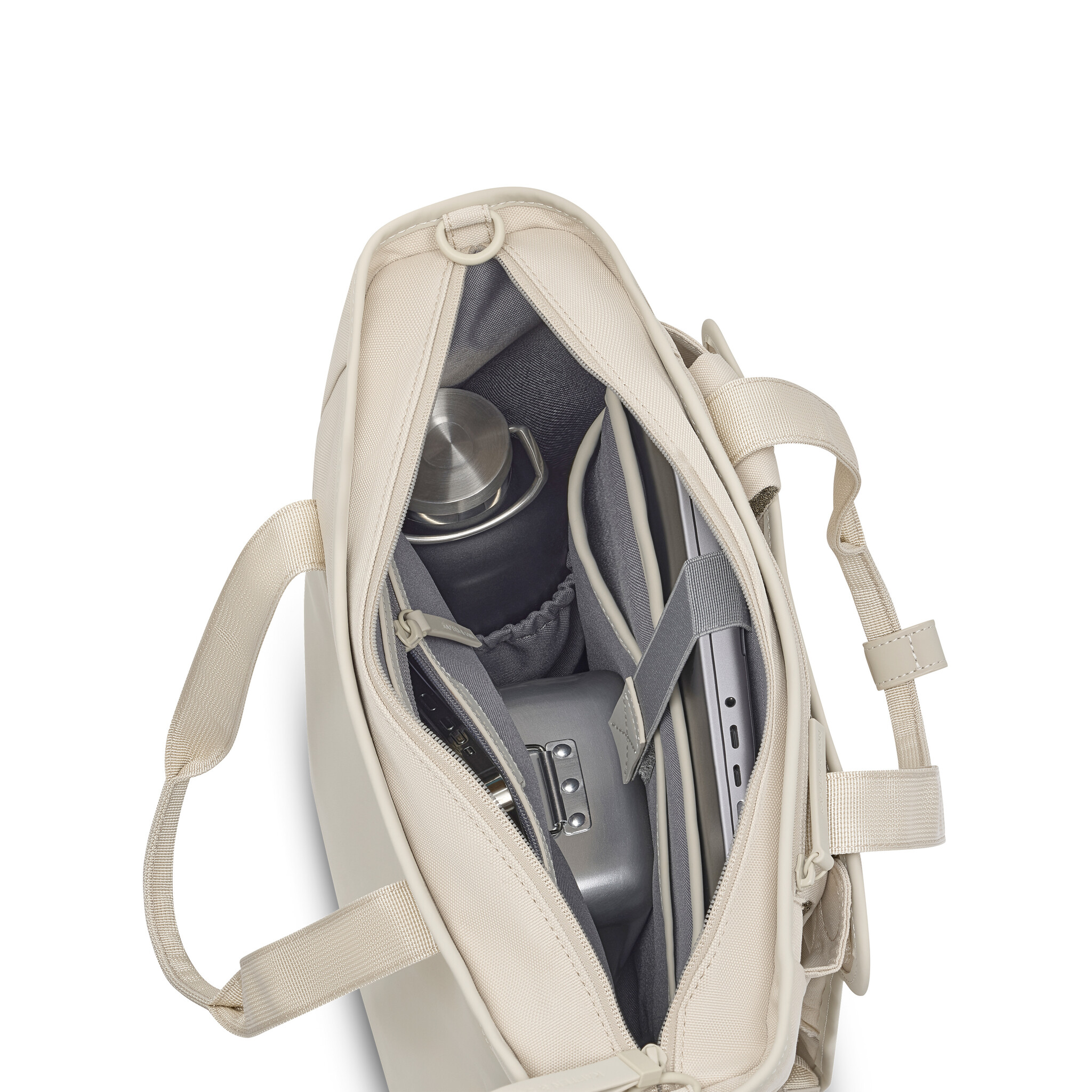 Kapten & Son Kapten&Son Lindby Pro 15" laptpo-shopper-rugtas sandstone