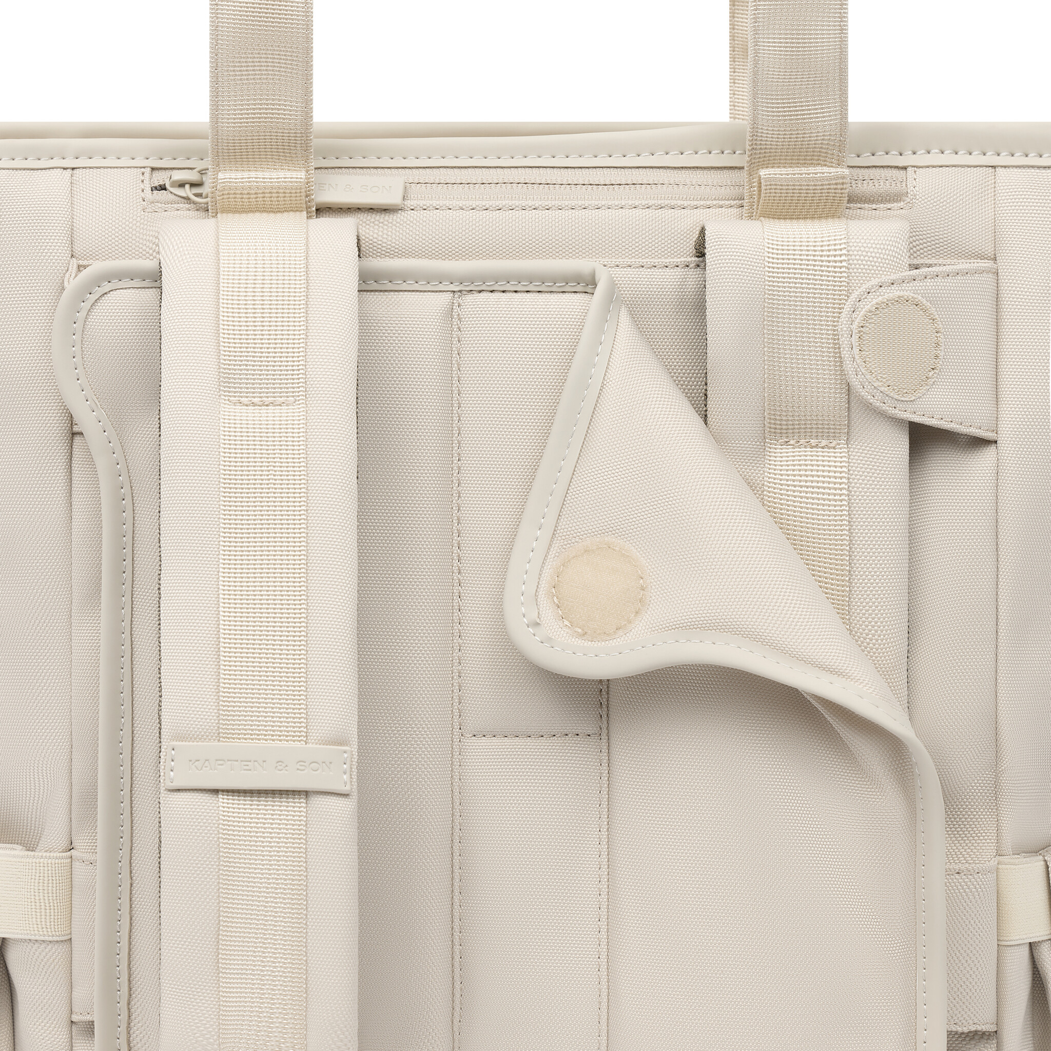 Kapten & Son Kapten&Son Lindby Pro 15" laptpo-shopper-rugtas sandstone