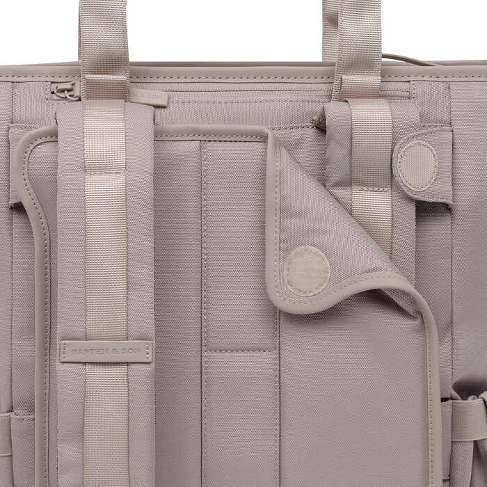 Kapten & Son Kapten&Son Lindby Pro 15" laptpo-shopper-rugtas muted rose