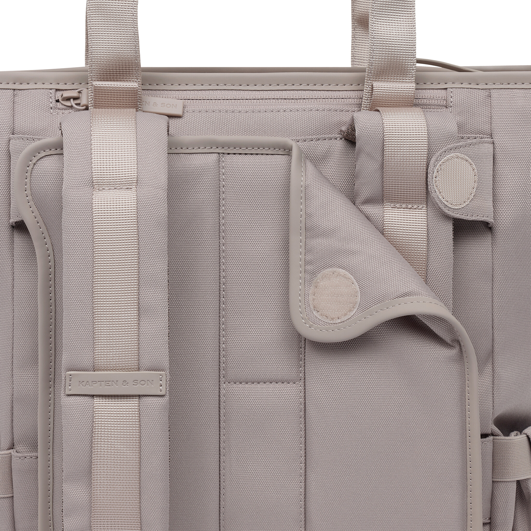 Kapten & Son Kapten&Son Lindby Pro 15" laptpo-shopper-rugtas muted rose