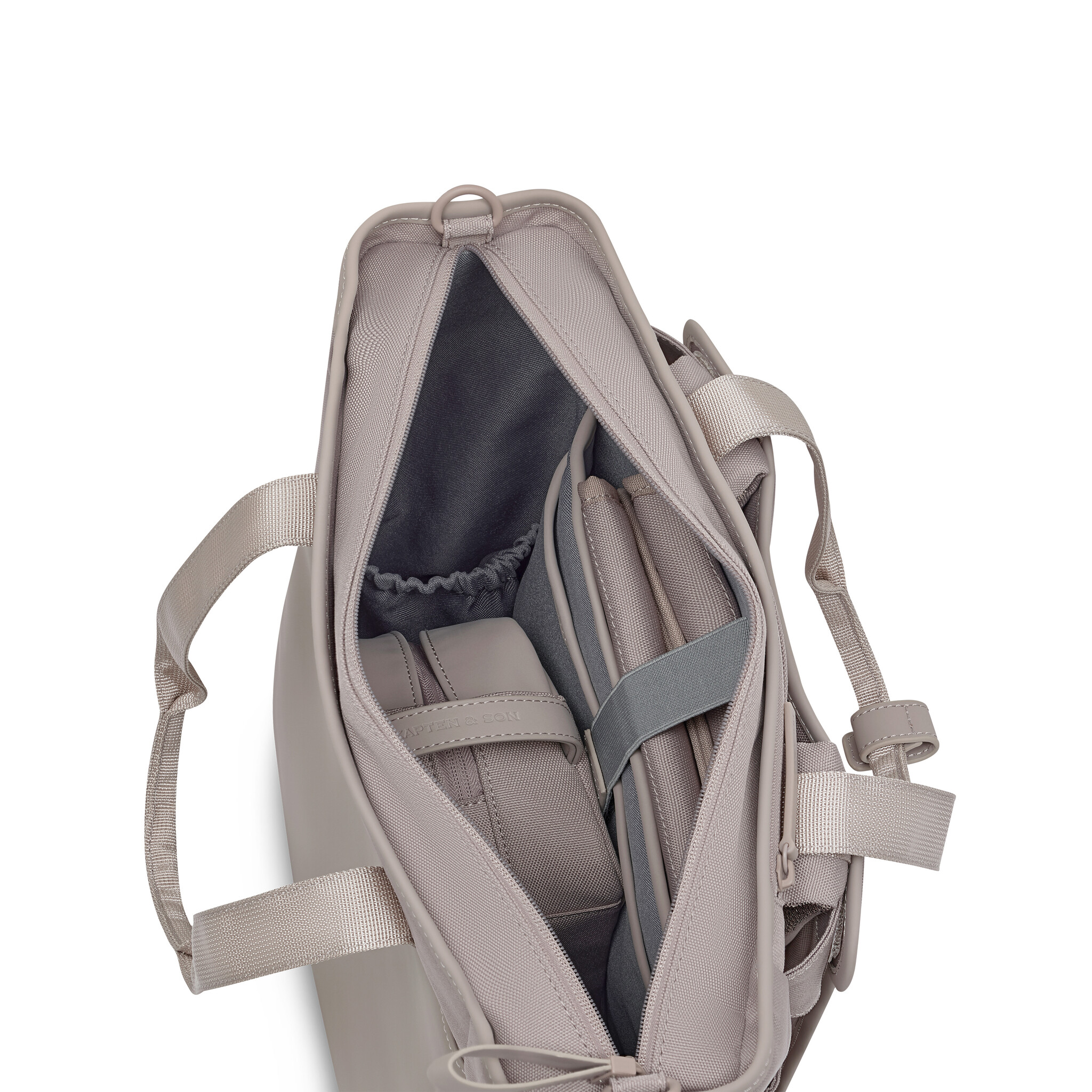 Kapten & Son Kapten&Son Lindby Pro 15" laptpo-shopper-rugtas muted rose