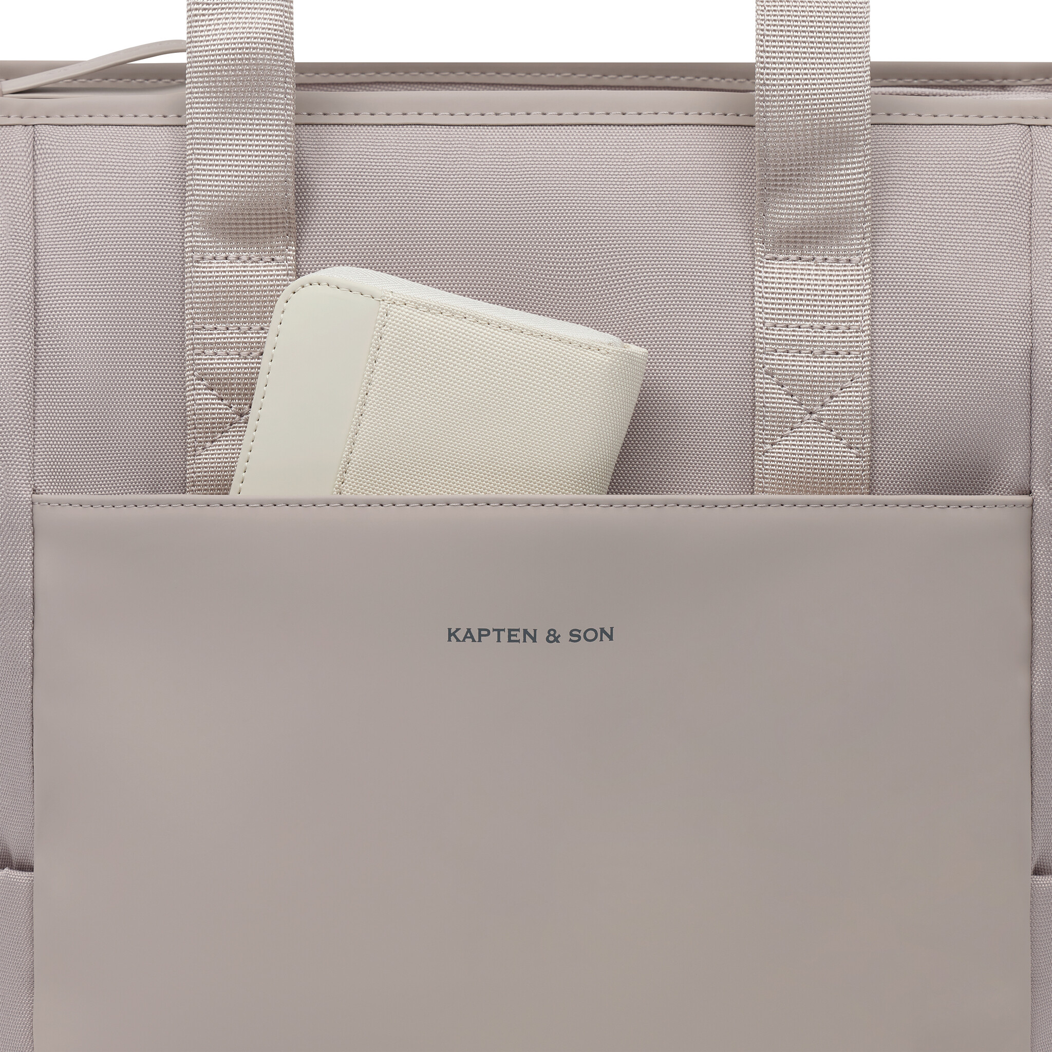 Kapten & Son Kapten&Son Lindby Pro 15" laptpo-shopper-rugtas muted rose