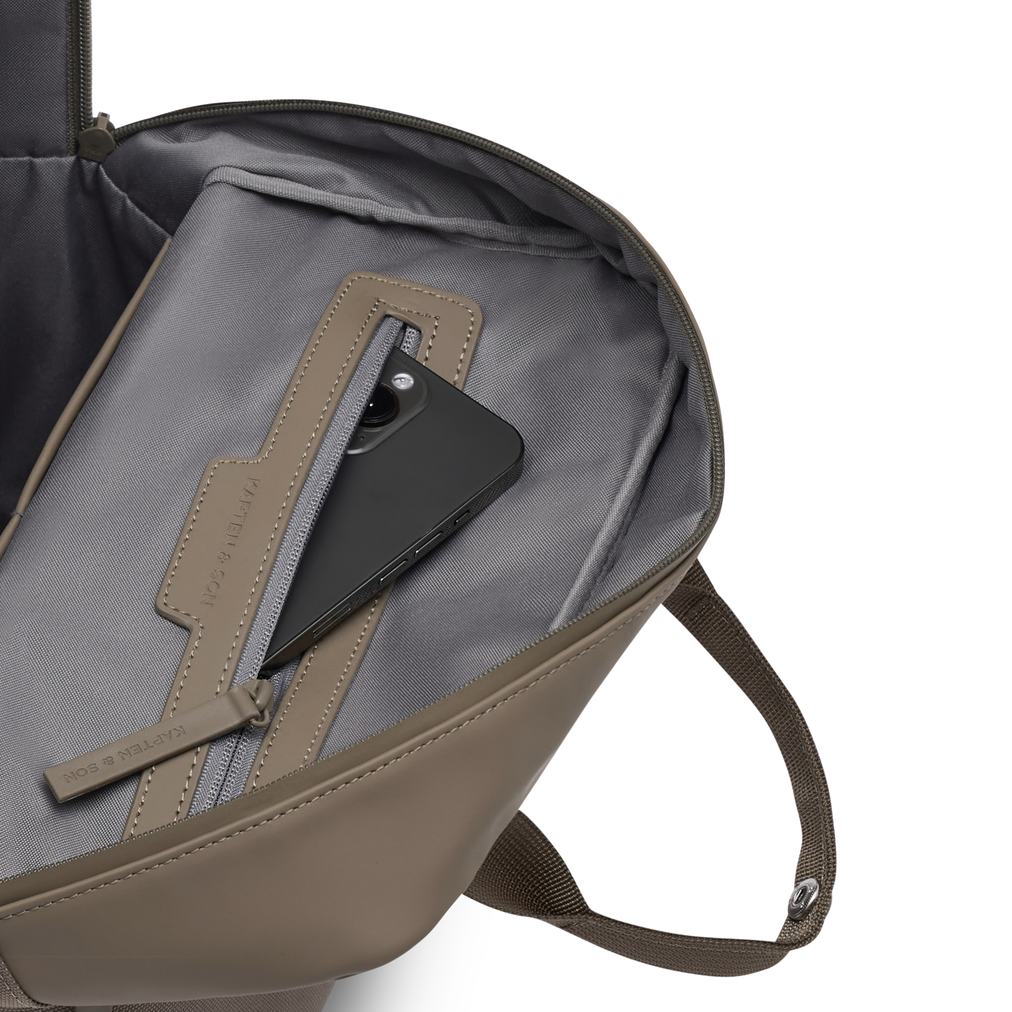 Kapten & Son Kapten&Son Bergen Pro 15" laptop-rugtas walnut