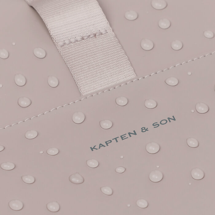 Kapten & Son Kapten&Son Lund full pu 15.6" laptop-rolltop-rugtas muted rose
