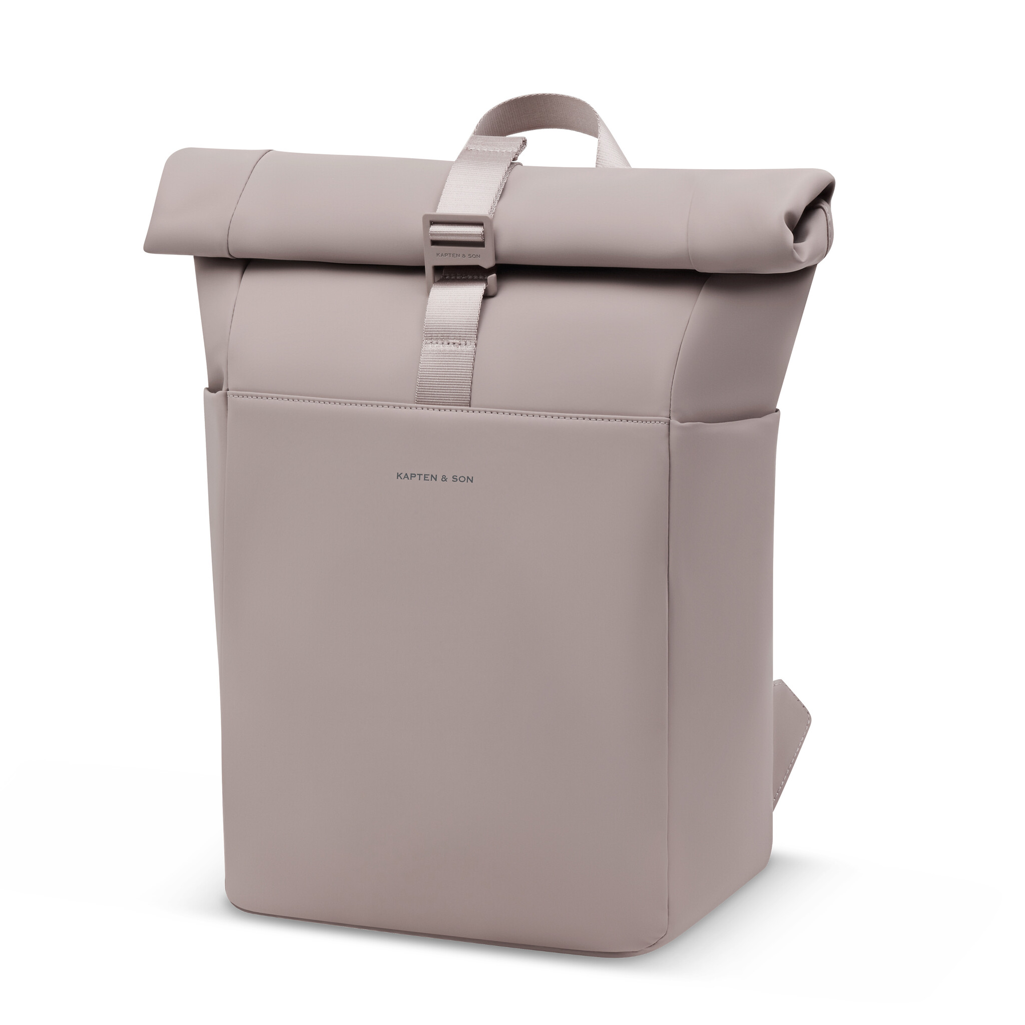 Kapten & Son Kapten&Son Lund full pu 15.6" laptop-rolltop-rugtas muted rose