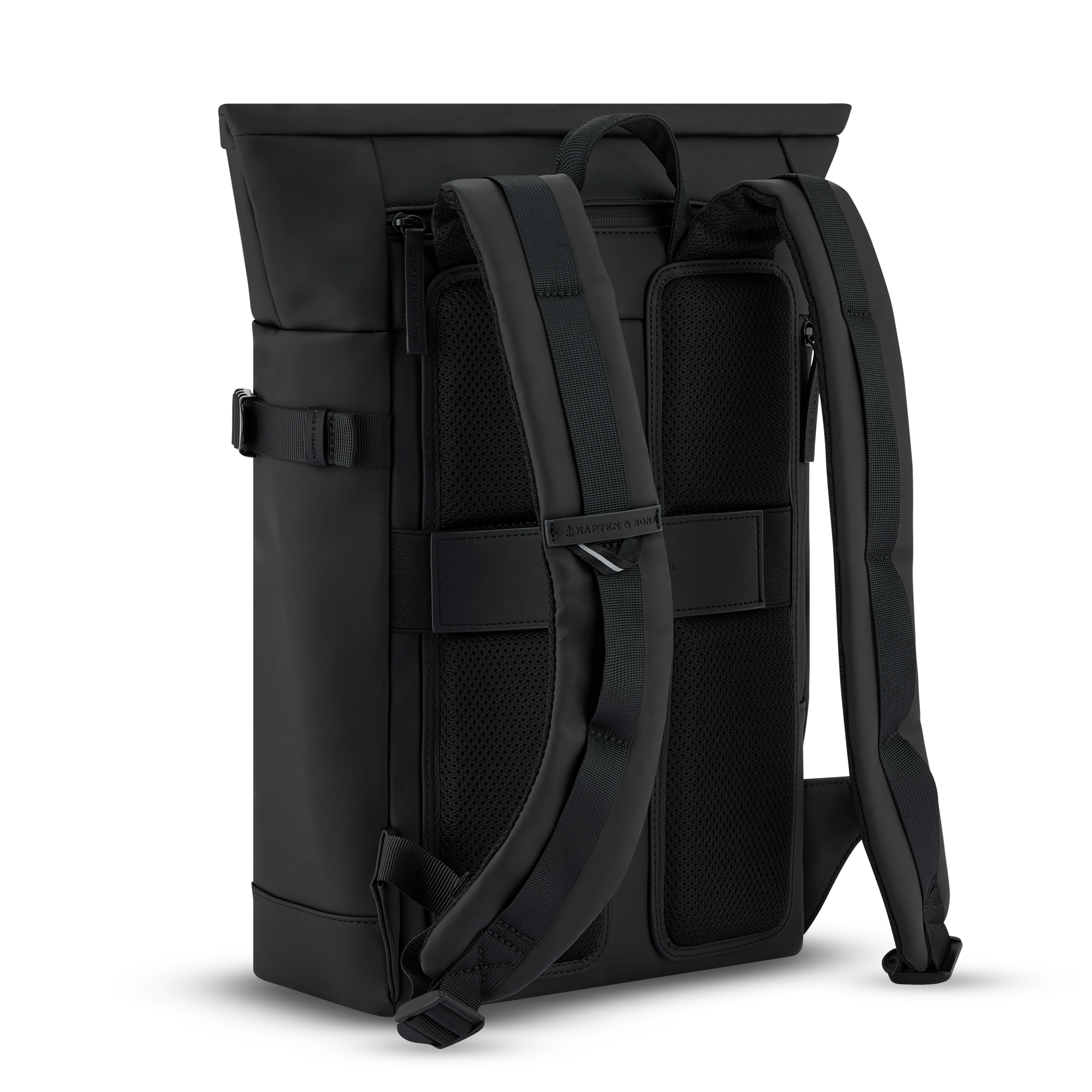 Kapten & Son Kapten&Son Helsinki 15.6" laptop-rugtas all black