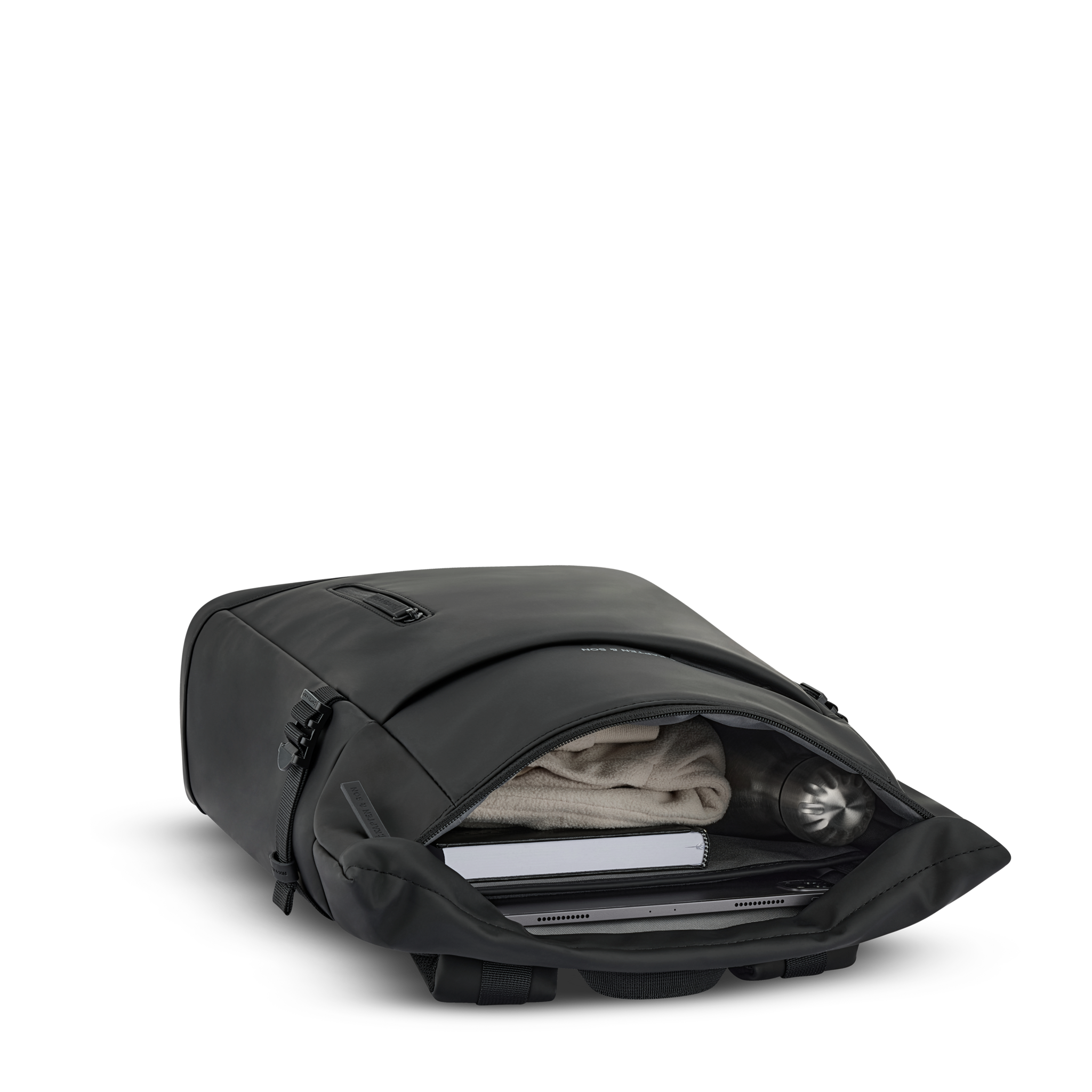 Kapten & Son Kapten&Son Helsinki 15.6" laptop-rugtas all black