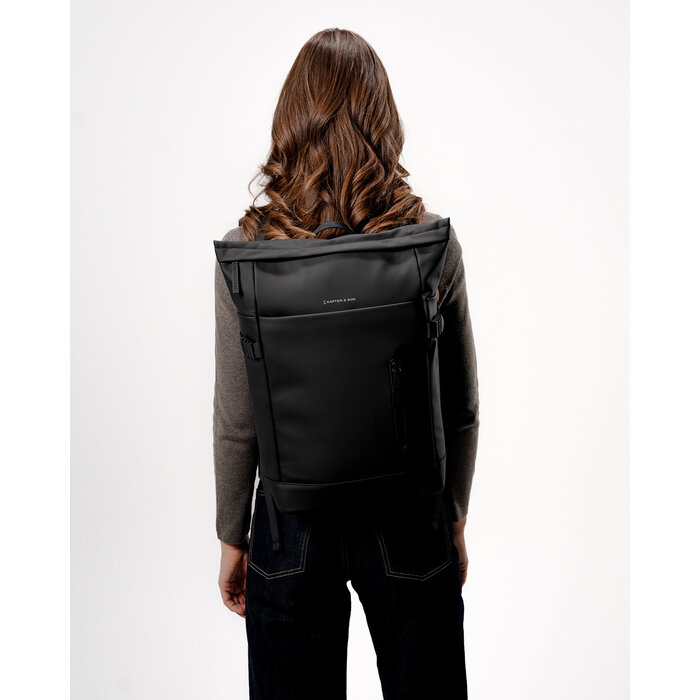 Kapten & Son Kapten&Son Helsinki 15.6" laptop-rugtas all black
