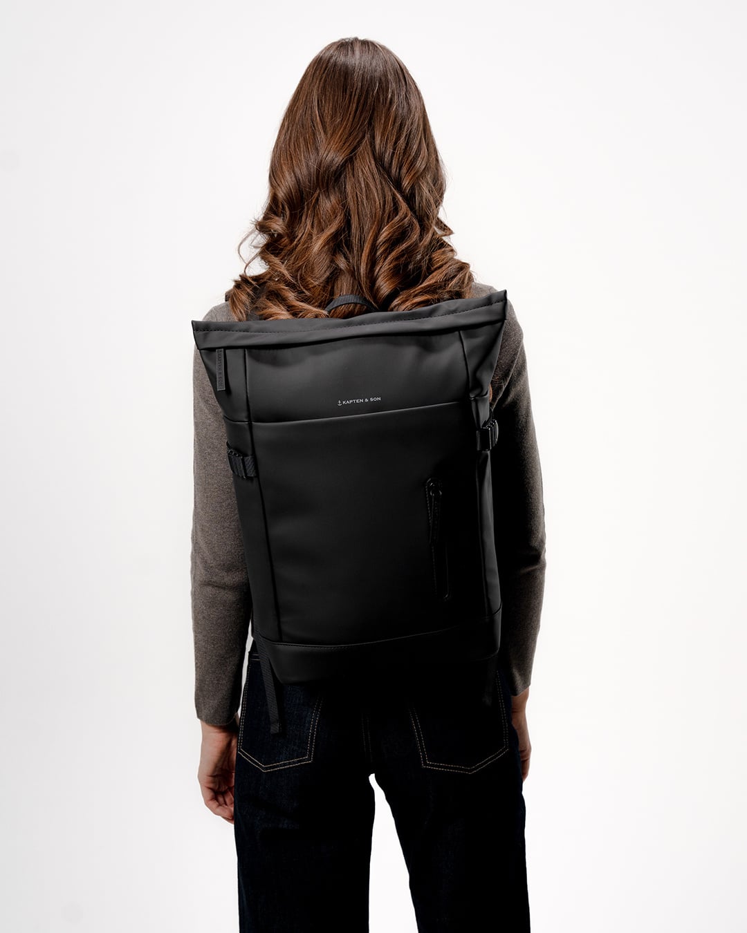 Kapten & Son Kapten&Son Helsinki 15.6" laptop-rugtas all black