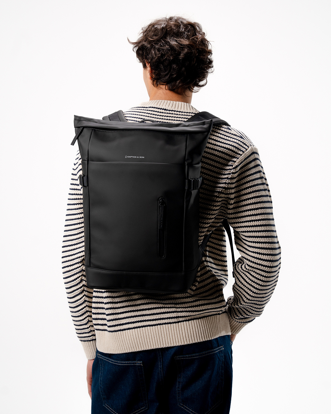 Kapten & Son Kapten&Son Helsinki 15.6" laptop-rugtas all black