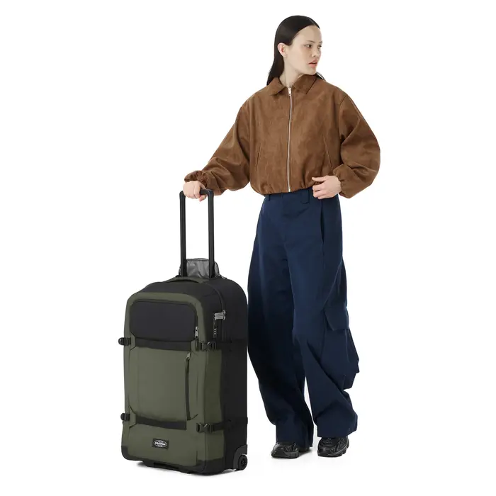 Eastpak Eastpak Transit'r Pro M 63L 2-wiel reiskoffer Khaki procoated