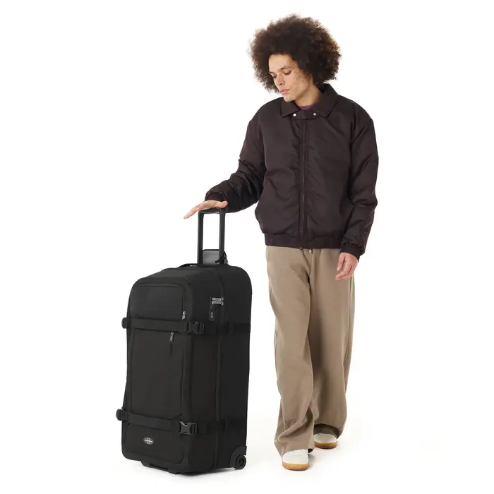 Eastpak Eastpak Transit'r Pro L 105L 2-wiel reiskoffer black pro coated