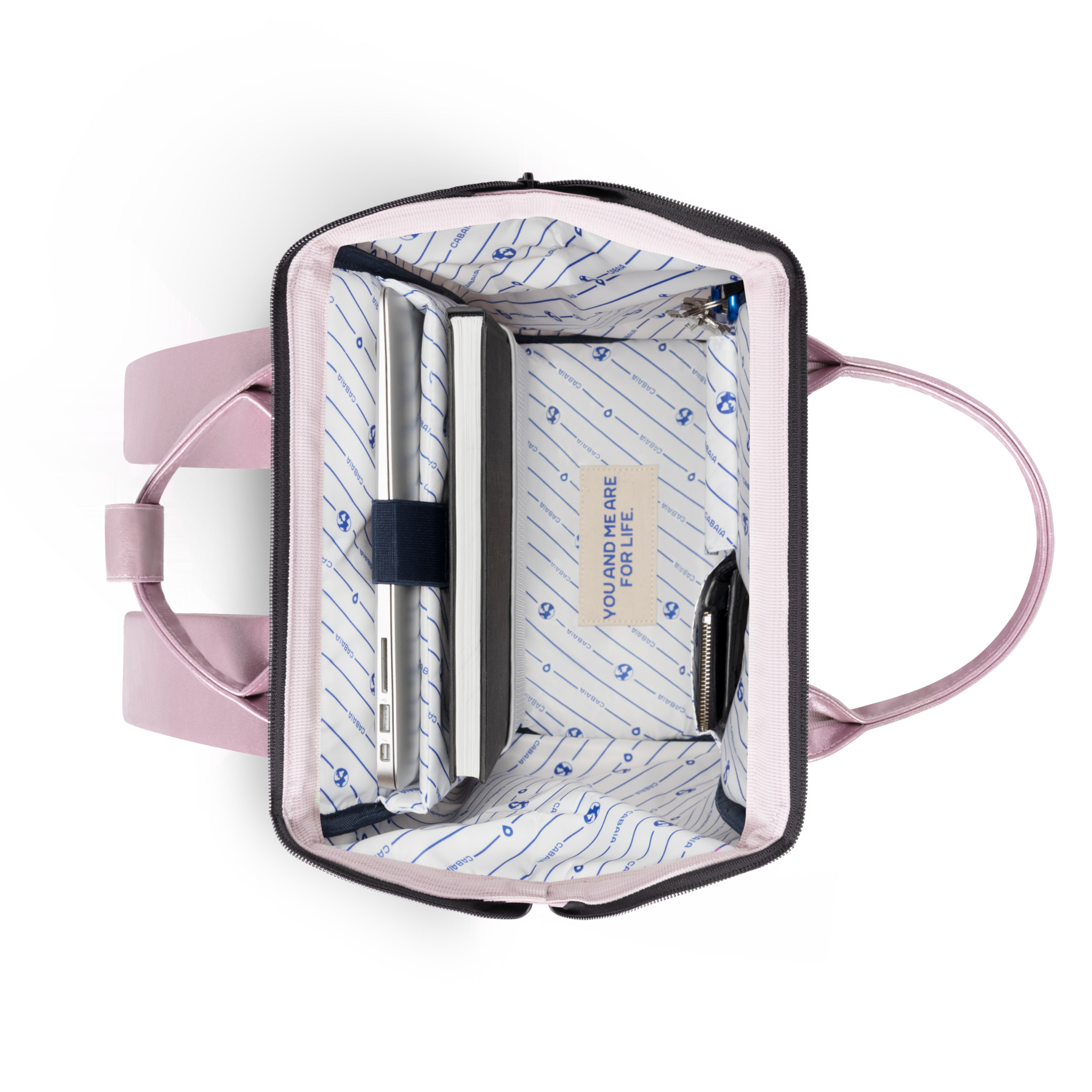 Cabaia Cabaia Adventurer M 14" laptop-rugtas Scilla lilac