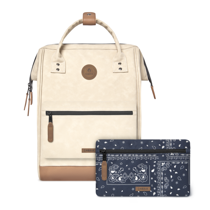 Cabaia Cabaia Adventurer M 14" laptop-rugtas andenne beige