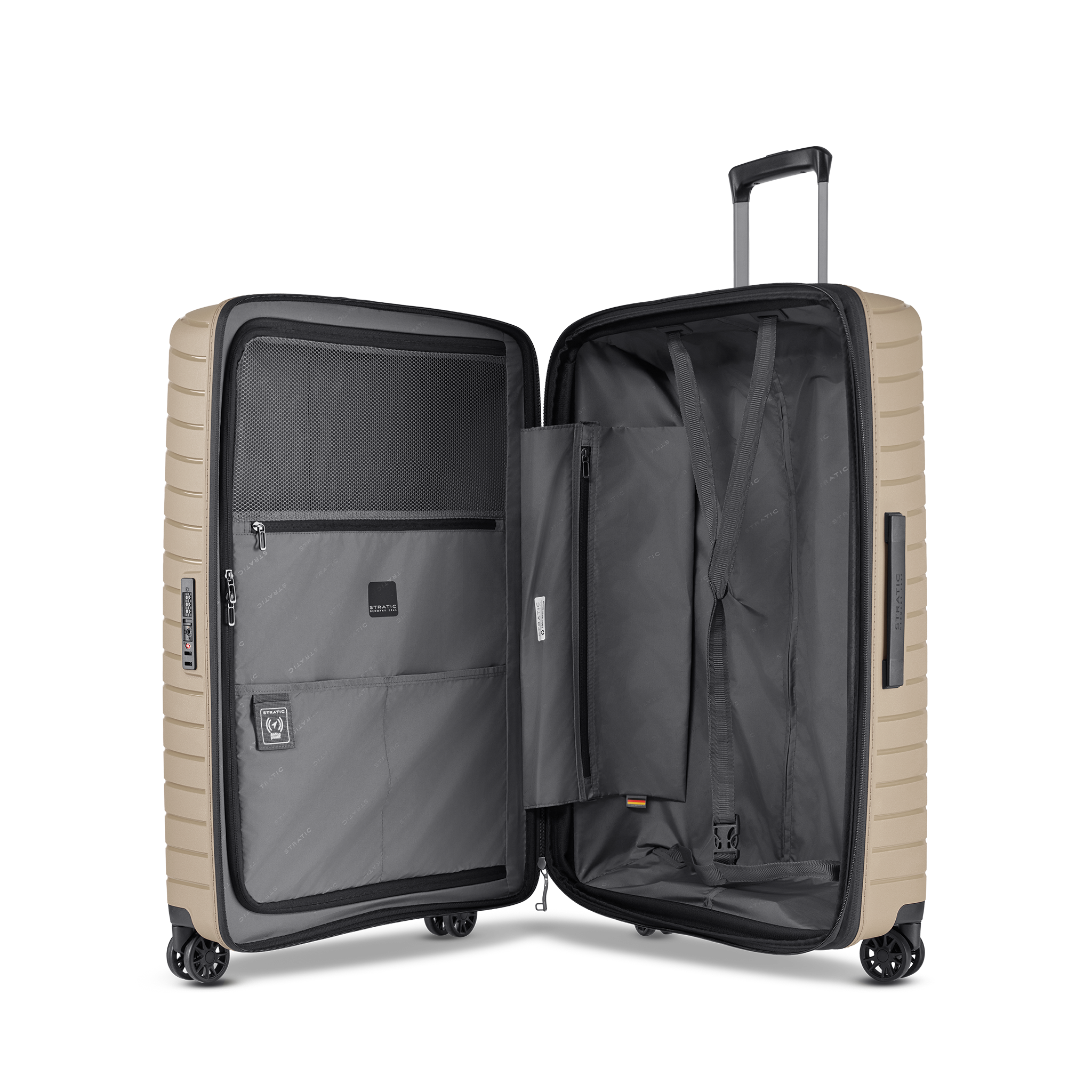 Stratic Stratic Novium SL 4wiel-Trolley L 97-107l EXP. sand