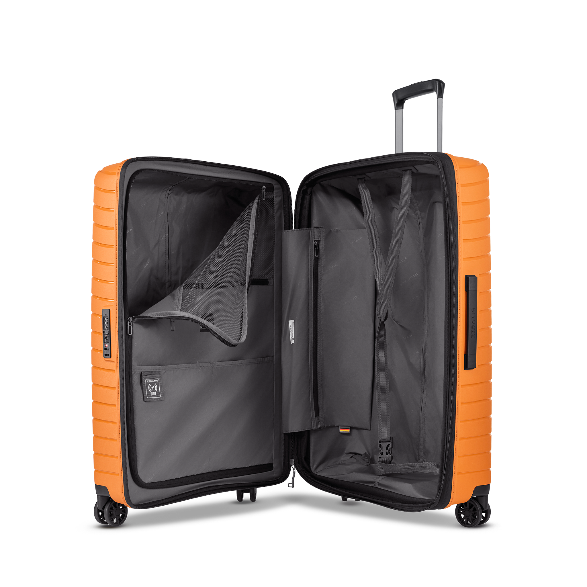 Stratic Stratic Novium SL 4wiel-Trolley L 97-107l EXP. rosso