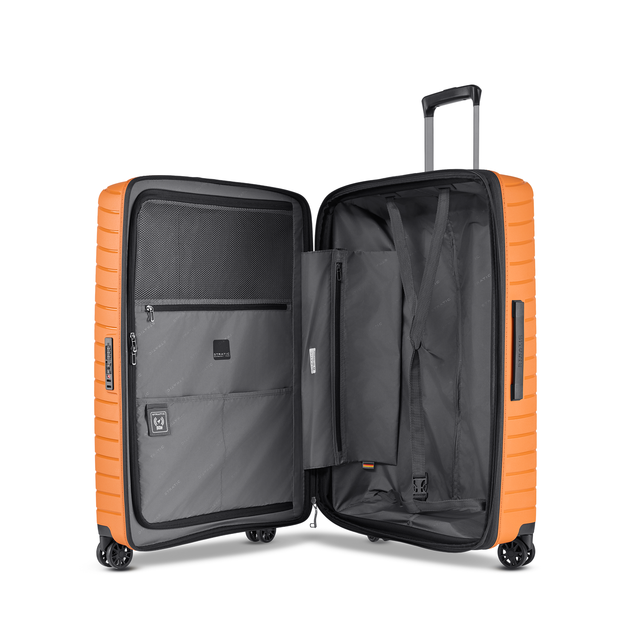Stratic Stratic Novium SL 4wiel-Trolley L 97-107l EXP. rosso