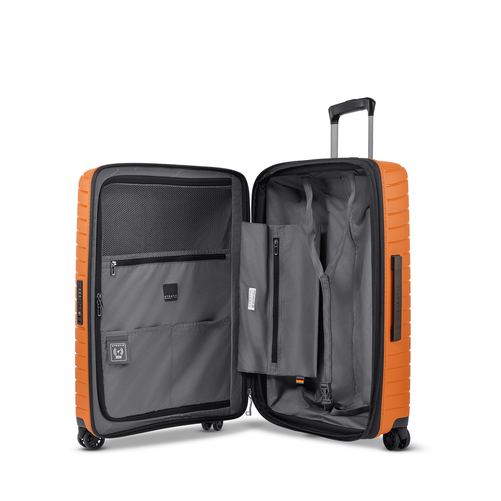 Stratic Stratic Novium SL 4wiel-Trolley M 65-73L EXP. rosso