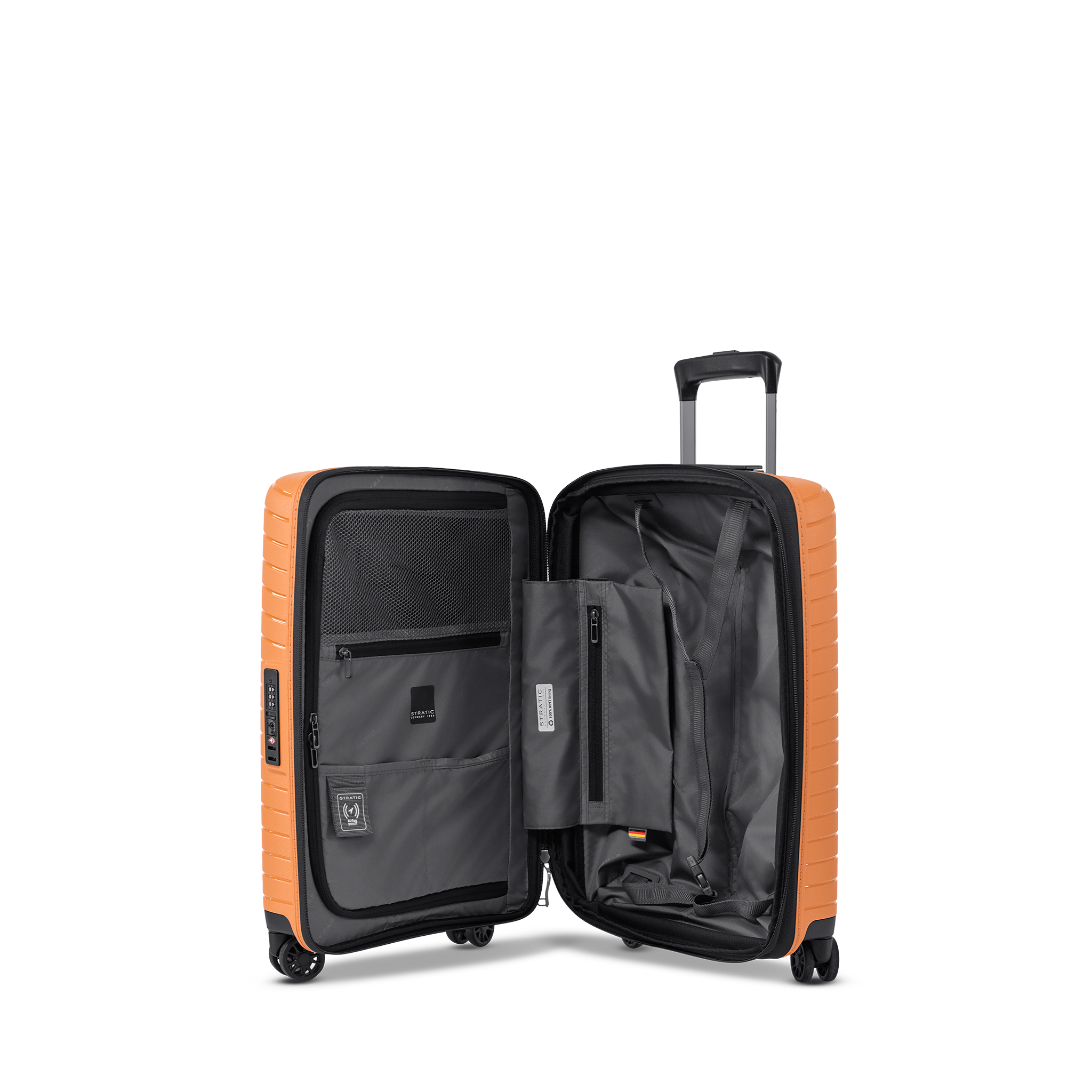 Stratic Stratic Novium SL handbagage 4wiel-Trolley S 37-42L EXP. rosso