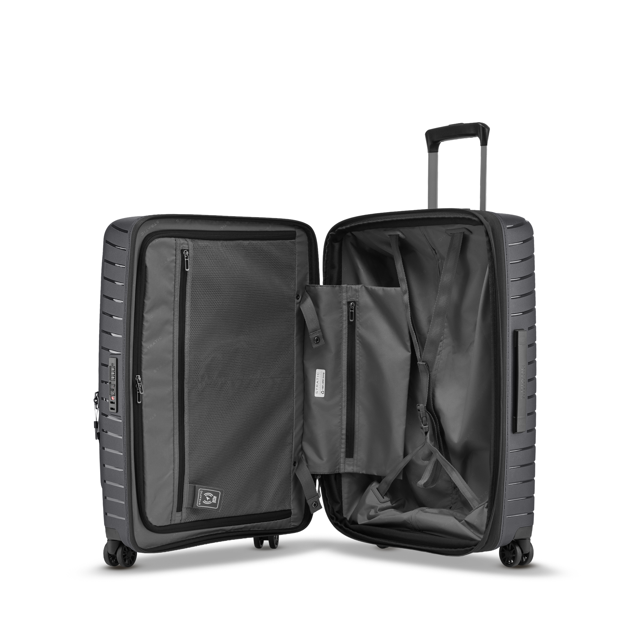 Stratic Stratic Novium ML 68-77L 4wiel-Trolley M zwart