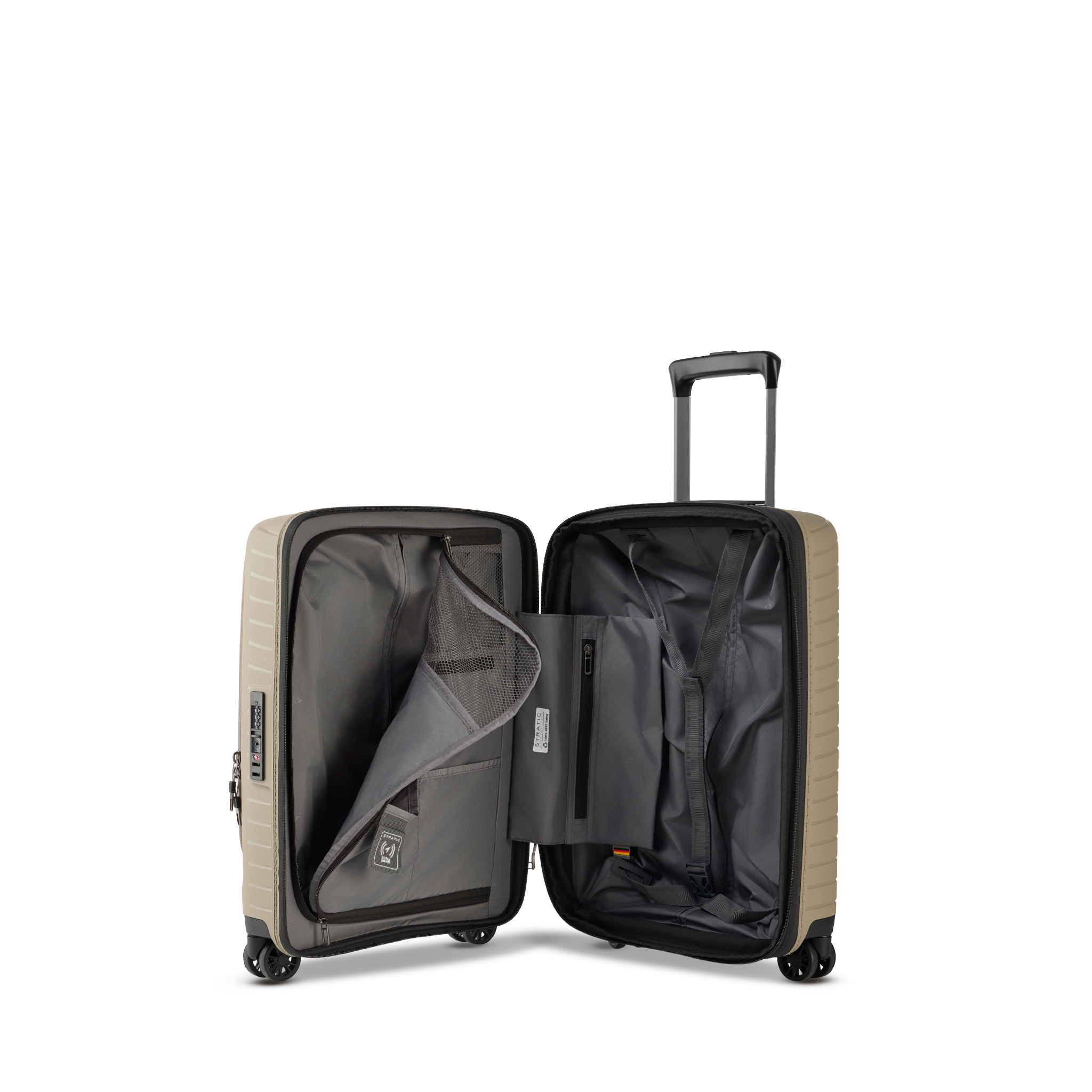 Stratic Stratic Novium ML 40-45L handbagage 4wiel-Trolley S sand