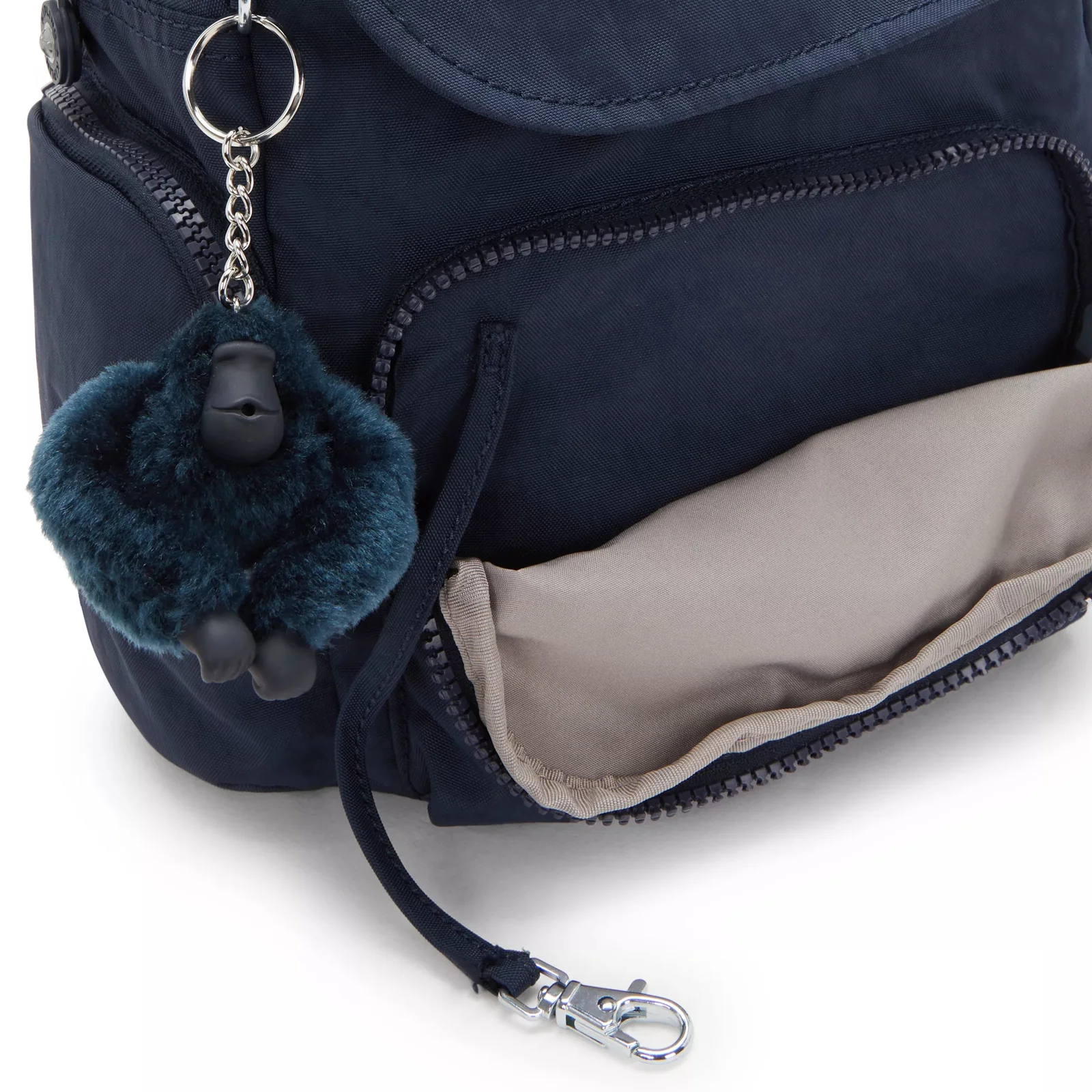 Kipling Kipling city zip mini rugtasje blue blue 2