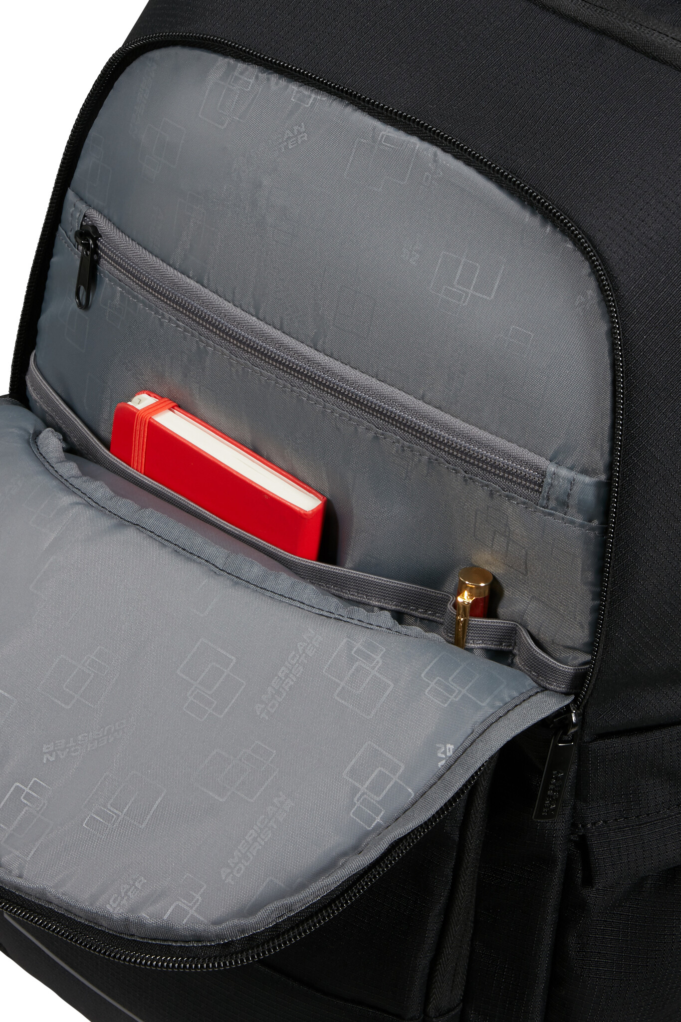 American Tourister American Tourister AT Work NXT 15.6" laptop-rugtas zwart