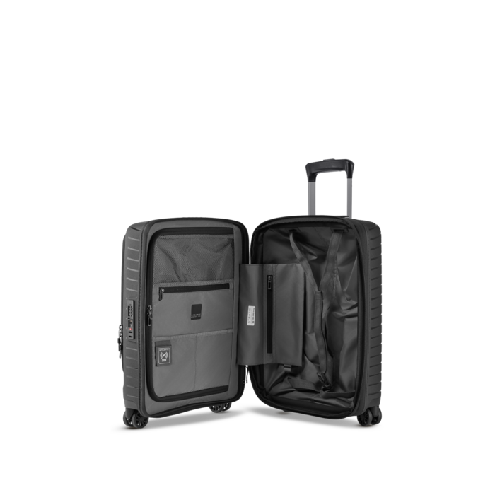 Stratic Stratic Novium ML 40-45L handbagage 4wiel-Trolley S zwart