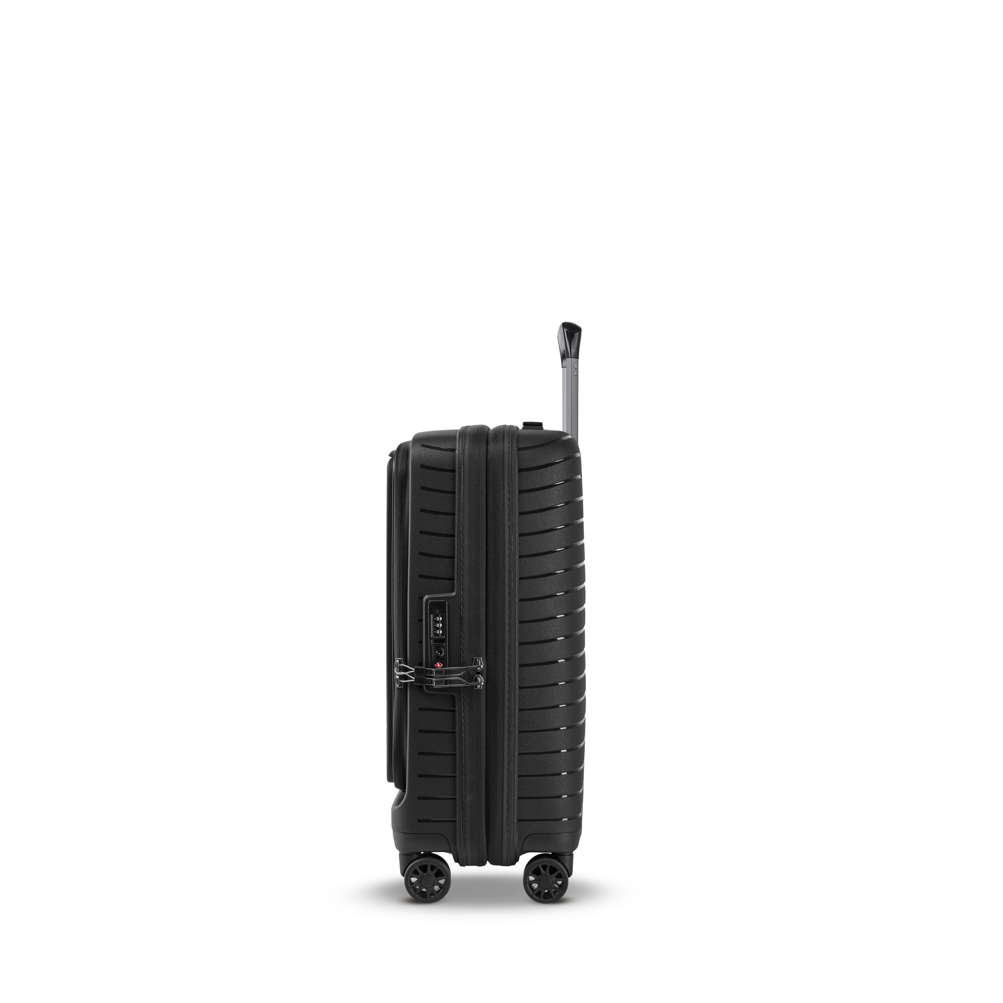 Stratic Stratic Novium ML 40-45L handbagage 4wiel-Trolley S zwart
