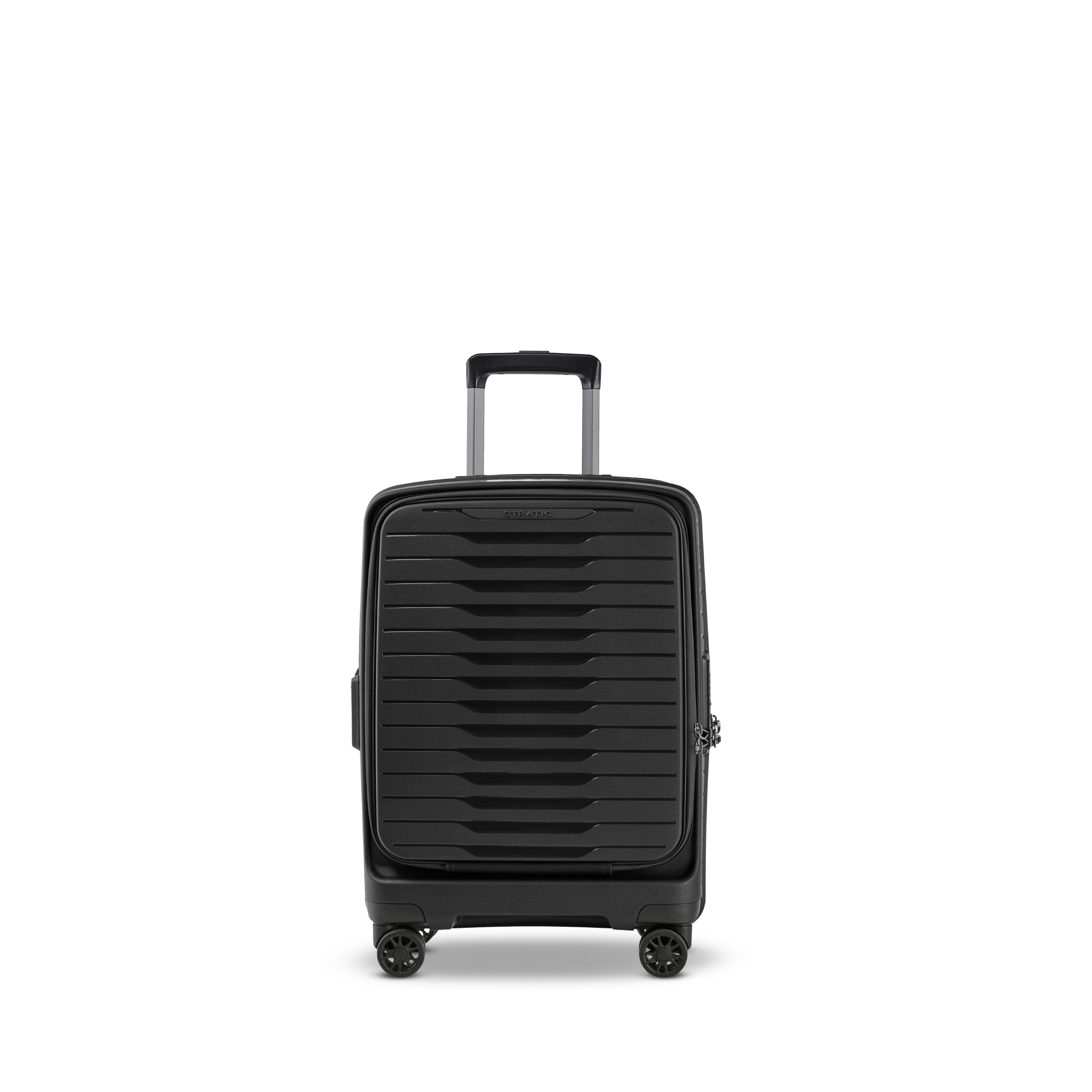 Stratic Stratic Novium ML 40-45L handbagage 4wiel-Trolley S zwart