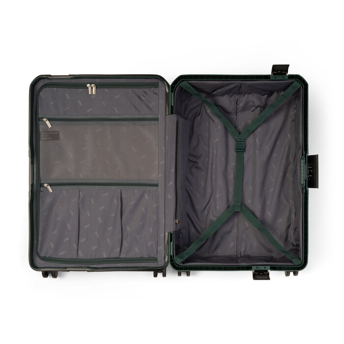 Oistr Oistr Oslo 66cm-80l 4-wiel koffer groen