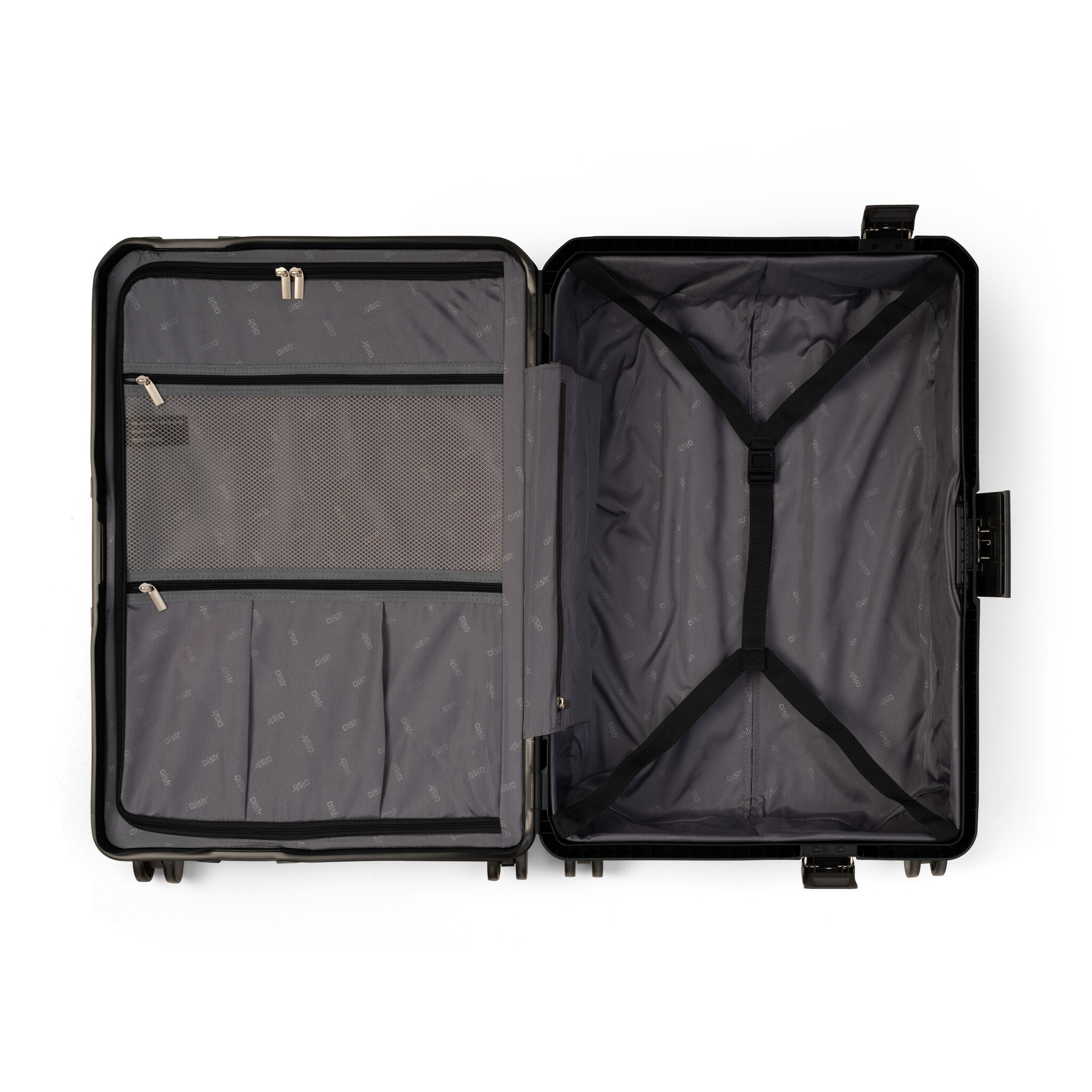 Oistr Oistr Oslo 66cm-80l 4-wiel koffer zwart